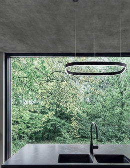 Criseide sospensione quadrata moderna